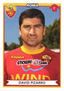 Sticker David Pizarro - Calciatori 2010-2011 n. 422 - Panini