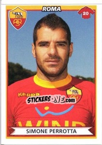 Sticker Simone Perrotta - Calciatori 2010-2011 n. 424 - Panini