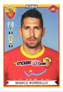 Sticker Marco Borriello - Calciatori 2010-2011 n. 431 - Panini