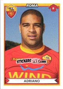 Sticker Adriano - Calciatori 2010-2011 n. 432 - Panini