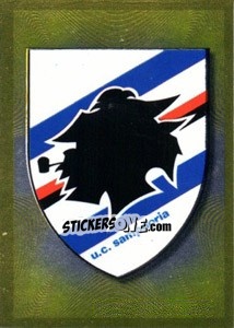 Sticker Scudetto (Sampdoria) - Calciatori 2010-2011 n. 433 - Panini