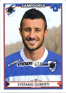 Sticker Stefano Guberti - Calciatori 2010-2011 n. 452 - Panini