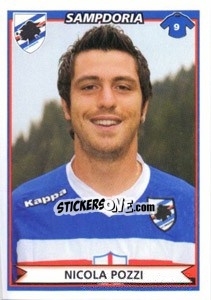 Sticker Nicola Pozzi - Calciatori 2010-2011 n. 456 - Panini