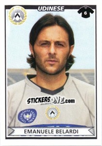 Cromo Emanuele Belardi - Calciatori 2010-2011 - Panini