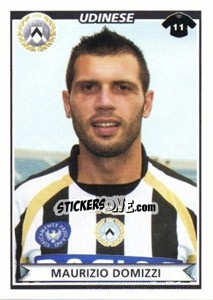 Cromo Maurizio Domizzi - Calciatori 2010-2011 - Panini