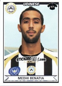 Sticker Medhi Benatia - Calciatori 2010-2011 n. 466 - Panini
