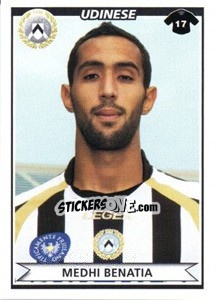 Cromo Medhi Benatia - Calciatori 2010-2011 - Panini