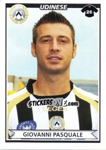 Cromo Giovanni Pasquale - Calciatori 2010-2011 - Panini