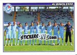 Figurina Squadra (Albinoleffe) - Calciatori 2010-2011 - Panini