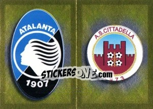 Sticker Scudetto (Atalanta - Cittadella) - Calciatori 2010-2011 n. 496 - Panini
