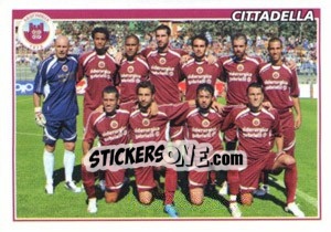 Sticker Squadra (Cittadella) - Calciatori 2010-2011 - Panini