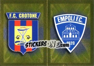 Cromo Scudetto (Crotone - Empoli) - Calciatori 2010-2011 - Panini