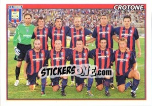 Cromo Squadra (Crotone) - Calciatori 2010-2011 - Panini