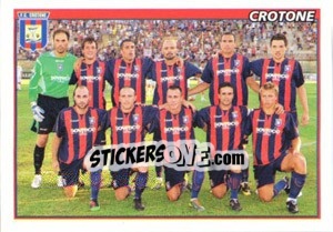 Figurina Squadra (Crotone)