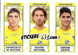Figurina Francesco Di Tacchio / Davide Bottone / Simone Grippo - Calciatori 2010-2011 - Panini