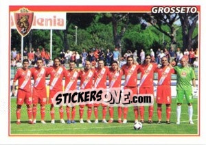 Sticker Squadra (Grosseto) - Calciatori 2010-2011 - Panini