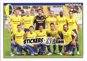 Sticker Squadra (Modena) - Calciatori 2010-2011 - Panini