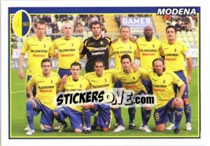 Figurina Squadra (Modena) - Calciatori 2010-2011 - Panini