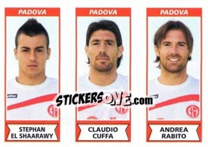 Sticker Stephan El Shaarawy / Claudio Cuffa / Andrea Rabito - Calciatori 2010-2011 n. 569 - Panini