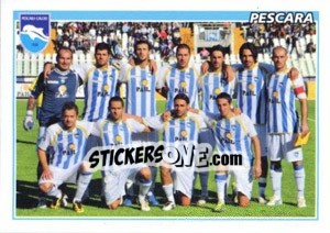 Cromo Squadra (Pescara) - Calciatori 2010-2011 - Panini