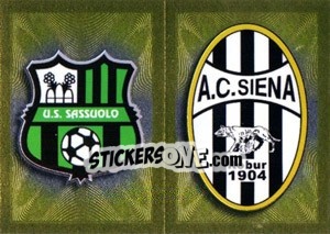 Sticker Scudetto (Sassuolo - Siena) - Calciatori 2010-2011 n. 601 - Panini