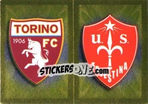 Sticker Scudetto (Torino - Triestina) - Calciatori 2010-2011 n. 616 - Panini