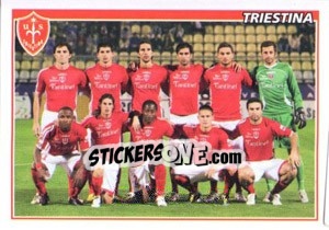 Sticker Squadra (Triestina) - Calciatori 2010-2011 - Panini