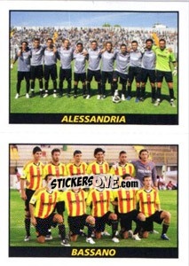 Sticker Squadra (Alessandria - Bassano) - Calciatori 2010-2011 - Panini