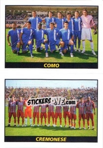 Cromo Squadra (Como - Cremonese) - Calciatori 2010-2011 - Panini