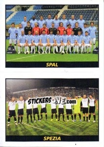 Sticker Squadra (Spal - Spezia) - Calciatori 2010-2011 - Panini