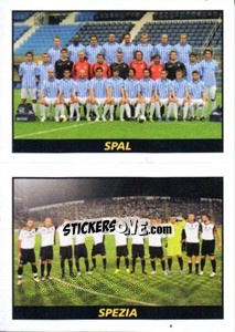 Figurina Squadra (Spal - Spezia) - Calciatori 2010-2011 - Panini