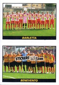Sticker Squadra (Barletta - Benevento) - Calciatori 2010-2011 n. 661 - Panini