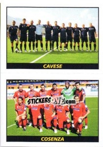 Sticker Squadra (Cavese - Cosenza) - Calciatori 2010-2011 n. 663 - Panini
