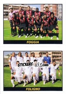 Cromo Squadra (Foggia - Foligno) - Calciatori 2010-2011 - Panini