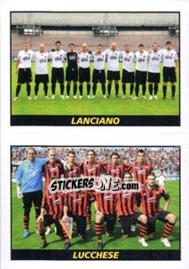 Cromo Squadra (Lanciano - Lucchese) - Calciatori 2010-2011 - Panini