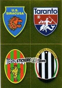 Cromo Scudetto (Siracusa - Taranto - Ternana - Viareggio) - Calciatori 2010-2011 - Panini