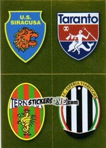 Sticker Scudetto (Siracusa - Taranto - Ternana - Viareggio) - Calciatori 2010-2011 n. 671 - Panini