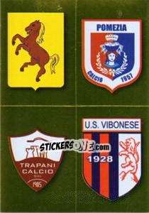 Cromo Scudetto (Neapolis - Pomezia - Trapani - Vibonese) - Calciatori 2010-2011 - Panini