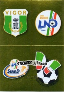 Figurina Scudetto (Vigor Lamezia - Lega Nazionale Dilettanti - Comitato Interregionale - Divisione Calcio Femminile) - Calciatori 2010-2011 - Panini