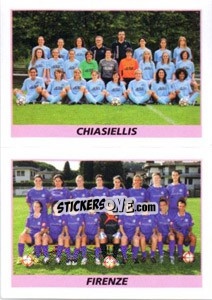 Cromo Squadra (Chiasiellis - Firenze) - Calciatori 2010-2011 - Panini