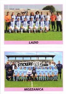 Cromo Squadra (Lazio - Mozzonica) - Calciatori 2010-2011 - Panini