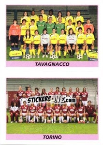Sticker Squadra (Tavagnacco - Torino)