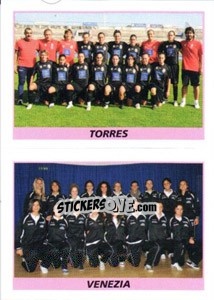 Figurina Squadra (Torres - Venezia) - Calciatori 2010-2011 - Panini