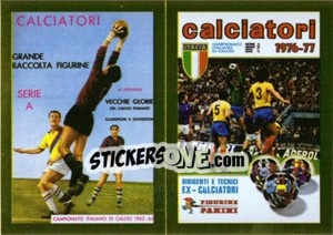 Sticker Calciatori 1962-63 - Calciatori 1976-77 - Calciatori 2010-2011 n. 694 - Panini
