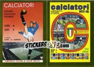 Sticker Calciatori 1963-64 - Calciatori 1977-78 - Calciatori 2010-2011 - Panini