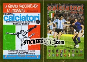 Sticker Calciatori 1965-66 - Calciatori 1979-80 - Calciatori 2010-2011 n. 697 - Panini