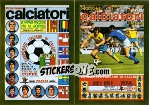 Figurina Calciatori 1971-72 - Calciatori 1972-73 - Calciatori 2010-2011 - Panini