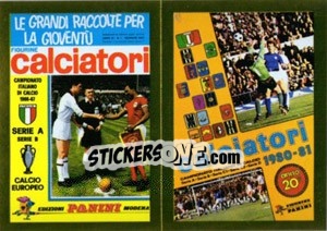 Sticker Calciatori 1966-67 - Calciatori 1980-81 - Calciatori 2010-2011 - Panini