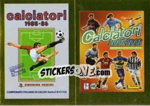 Sticker Calciatori 1985-86 - Calciatori 2001-02 - Calciatori 2010-2011 - Panini