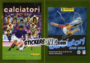 Figurina Calciatori 1987-88 - Calciatori 2003-04 - Calciatori 2010-2011 - Panini